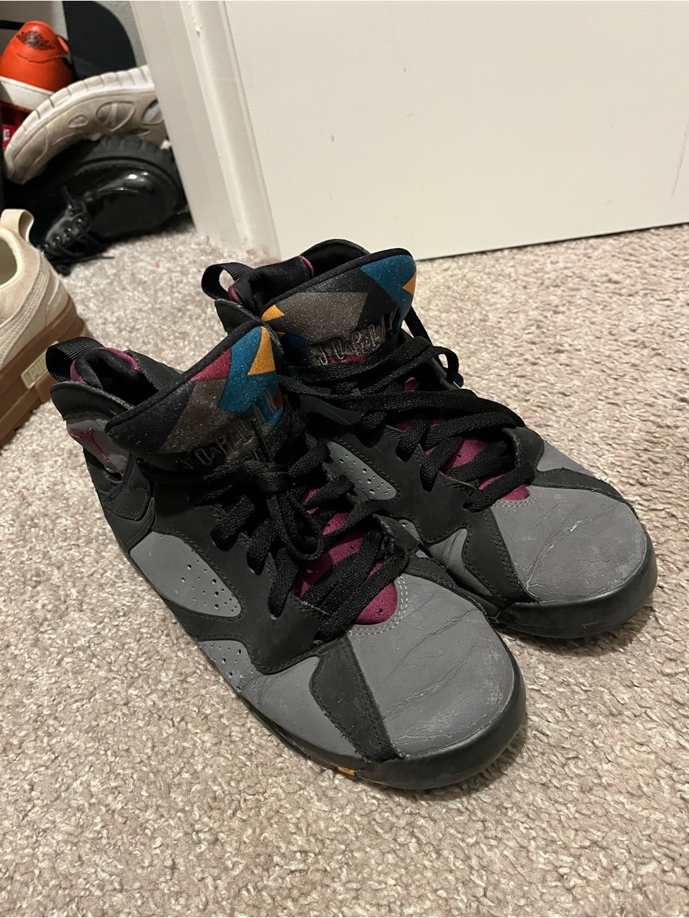 Jordan 7 ‘Bordeaux’ Size 7 Grade School